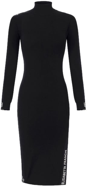 Elisabetta Franchi Dresses Nerolatte Zwart