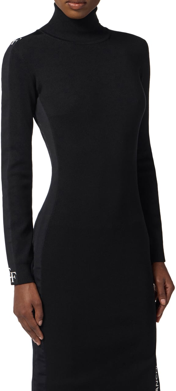 Elisabetta Franchi Dresses Neromilk Wit