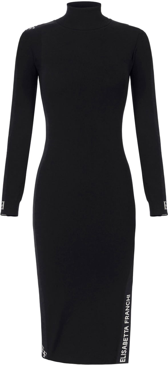 Elisabetta Franchi Dresses Neromilk Wit