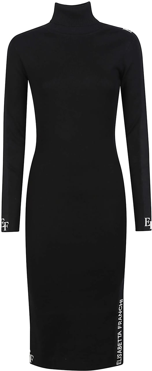 Elisabetta Franchi Dress Black Zwart