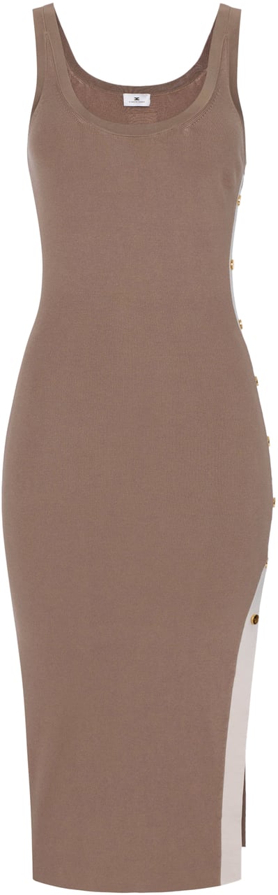 Elisabetta Franchi Dresses Argillaburro Beige