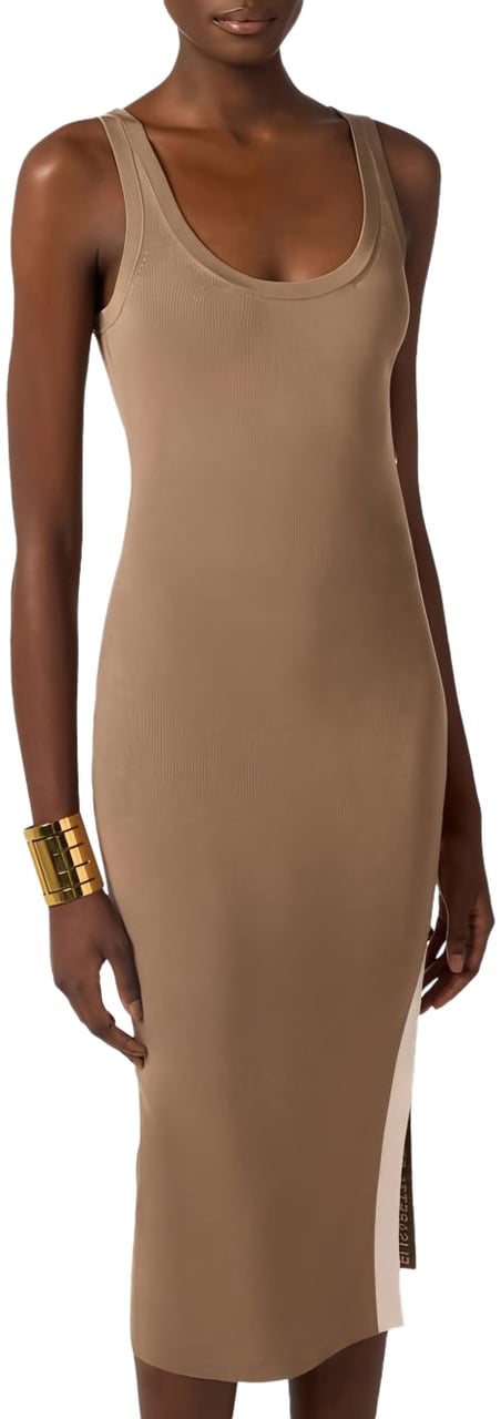 Elisabetta Franchi Dresses Argillaburro Beige