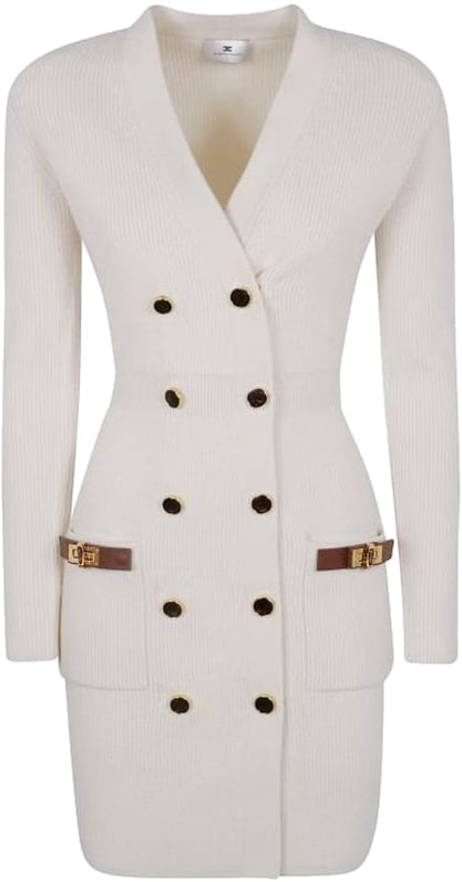 Elisabetta Franchi Dresses Latte Bruin