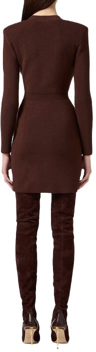 Elisabetta Franchi Dresses Brown Bruin
