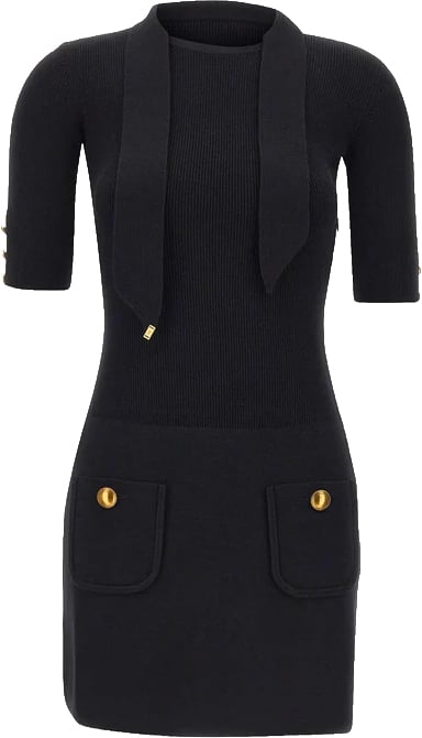 Elisabetta Franchi Dresses Nero Zwart