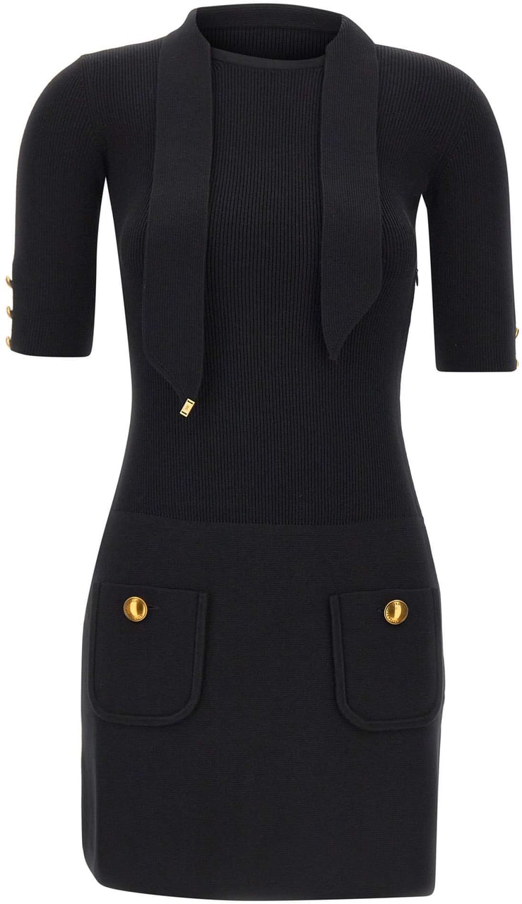 Elisabetta Franchi Dresses Black Zwart
