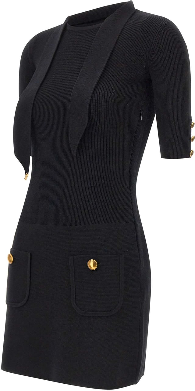 Elisabetta Franchi Dresses Black Zwart