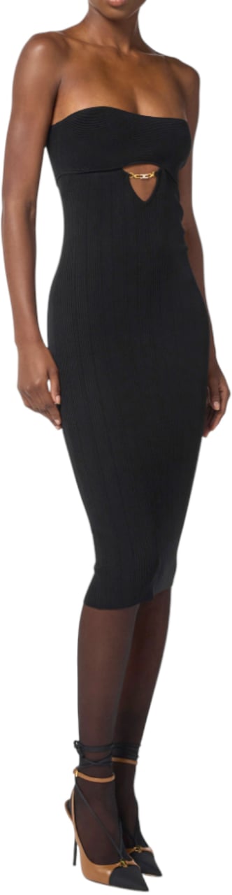 Elisabetta Franchi Dresses Black Zwart