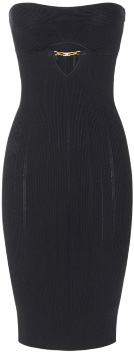 Elisabetta Franchi Dresses Black Zwart