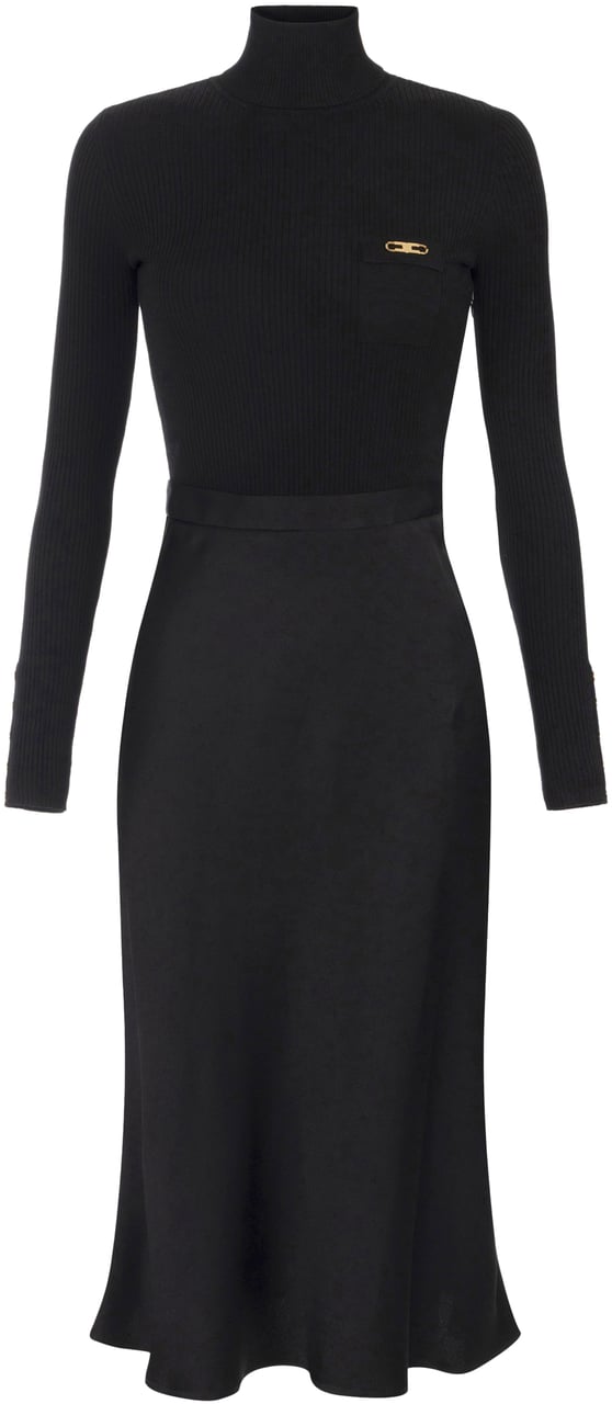 Elisabetta Franchi Dresses Black Zwart