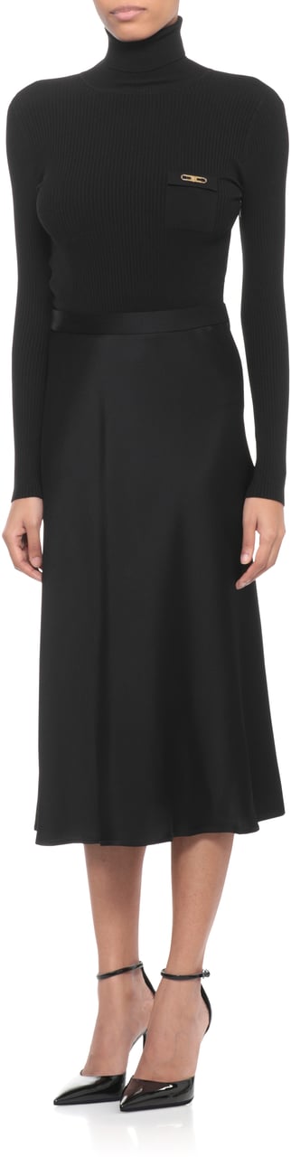Elisabetta Franchi Dresses Black Zwart