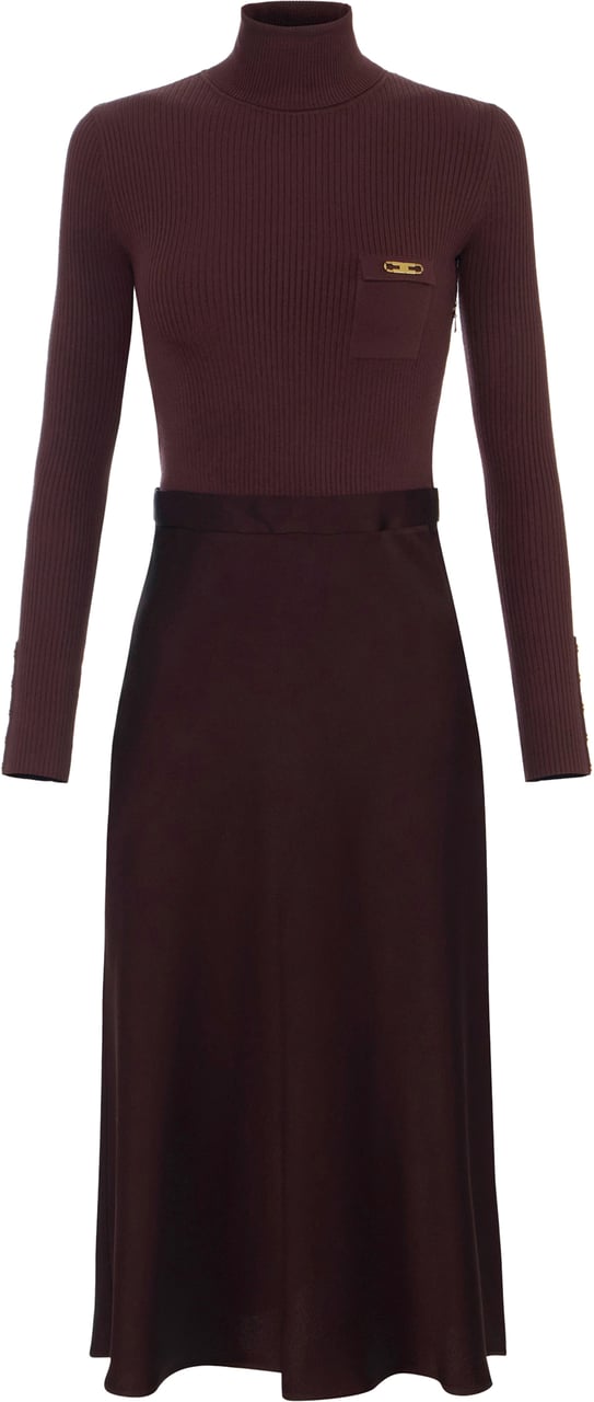 Elisabetta Franchi Dresses Merlot Rood