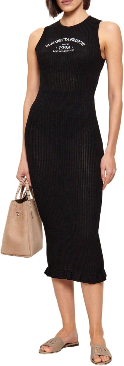 Elisabetta Franchi Dresses Black Zwart