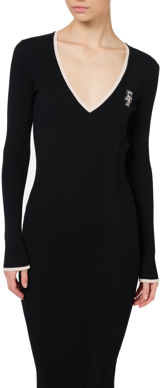 Elisabetta Franchi Dresses Neroburro Zwart