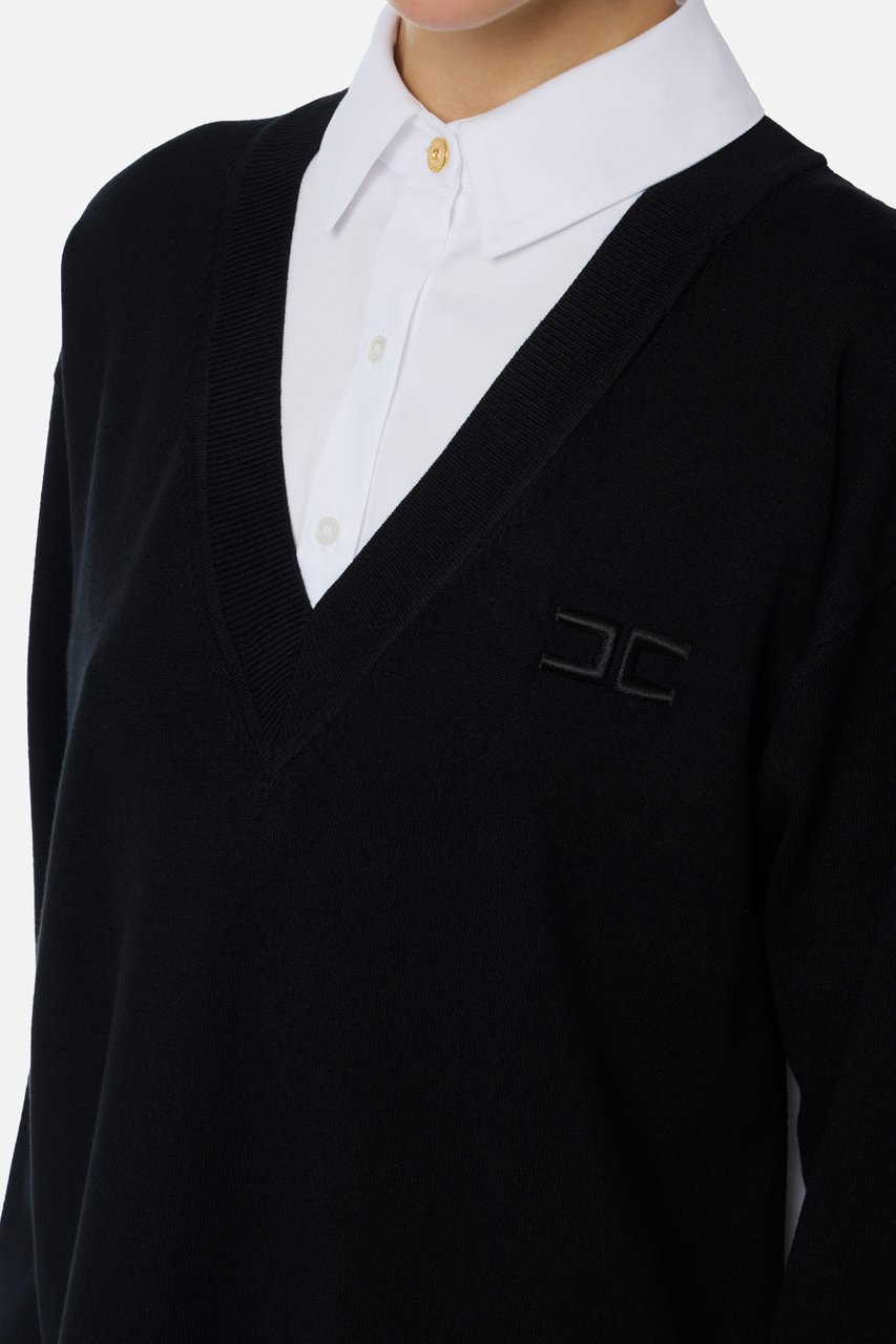 Elisabetta Franchi Dresses Black Zwart