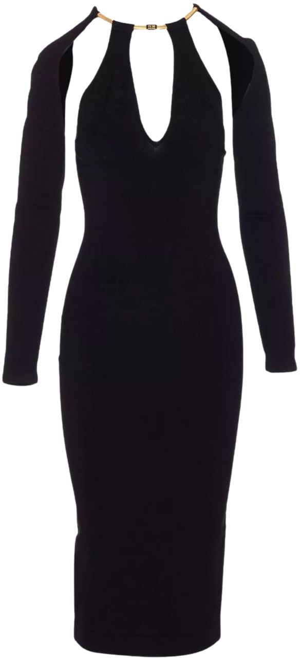 Elisabetta Franchi Dresses Black Zwart