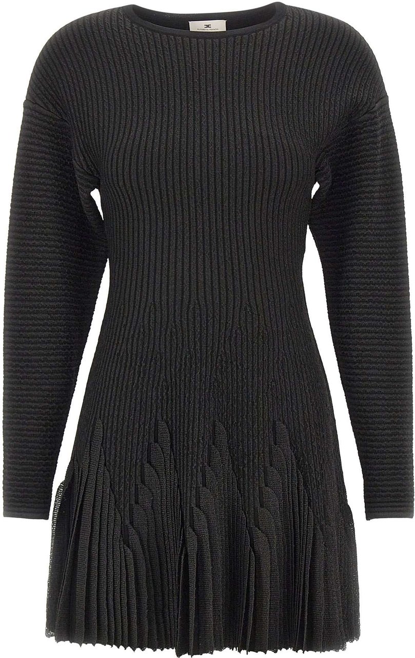 Elisabetta Franchi Dresses Black Zwart