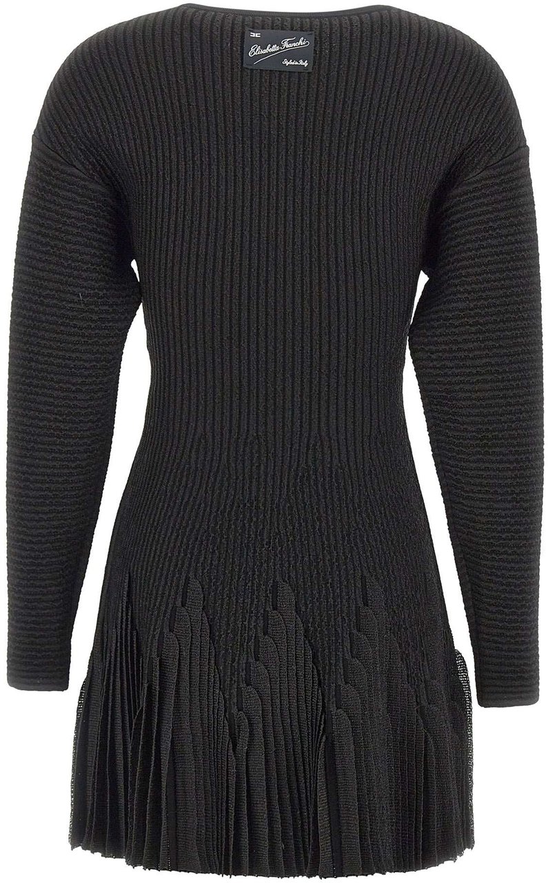 Elisabetta Franchi Dresses Black Zwart