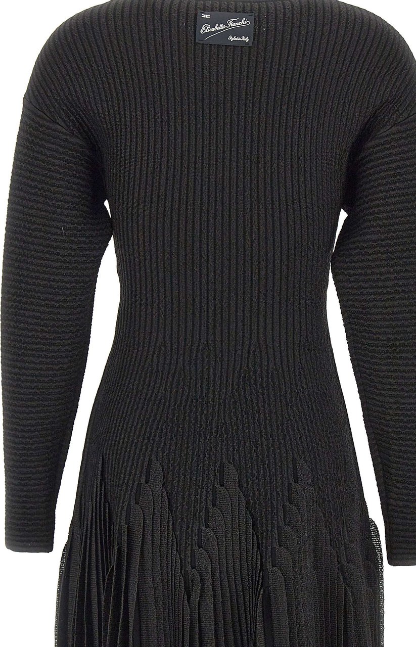 Elisabetta Franchi Dresses Black Zwart
