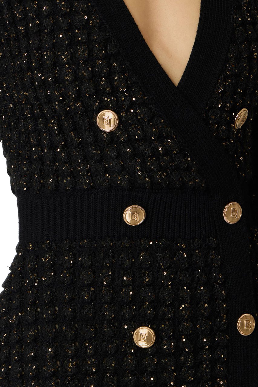 Elisabetta Franchi Dresses Black Zwart