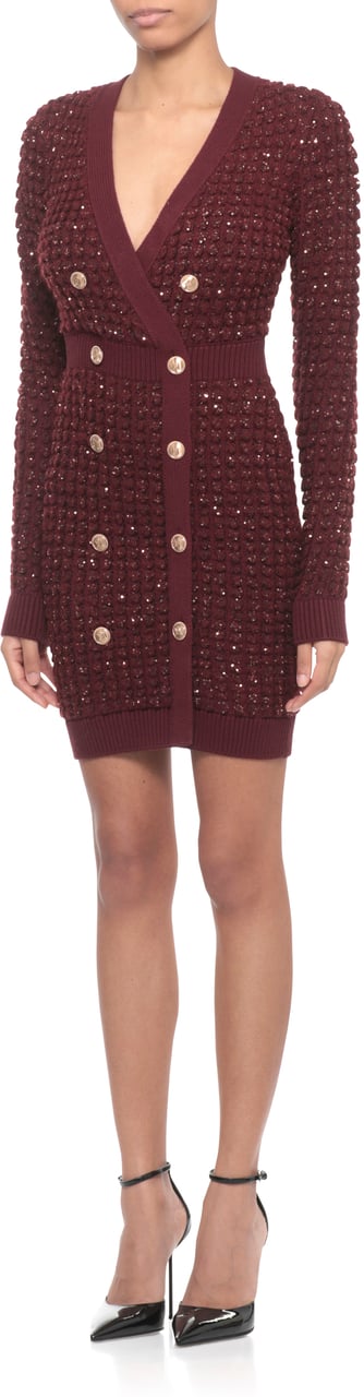 Elisabetta Franchi Dresses Bordeaux Rood