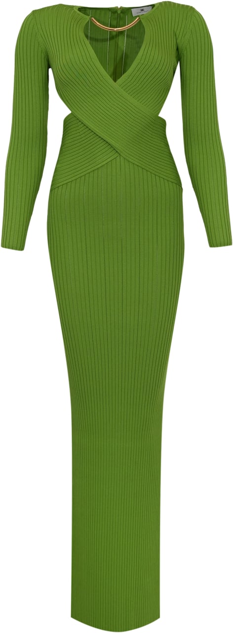 Elisabetta Franchi Dresses Aloe Groen