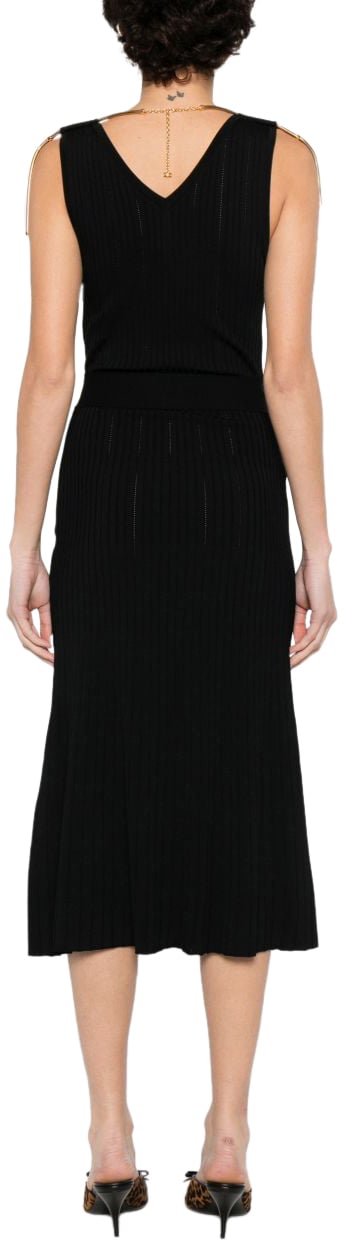 Elisabetta Franchi Dresses Black Zwart