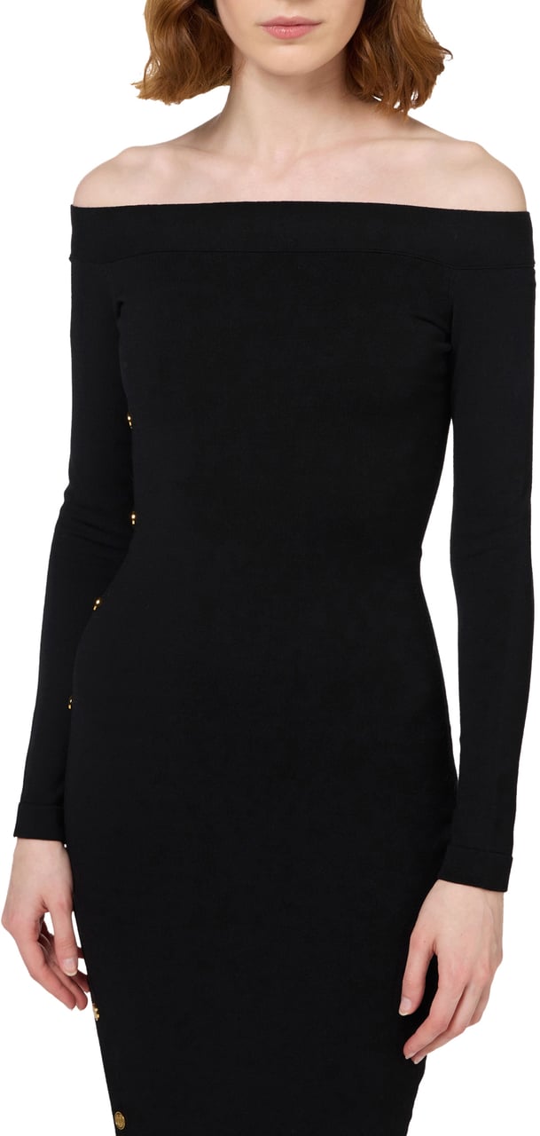 Elisabetta Franchi Dresses Black Zwart