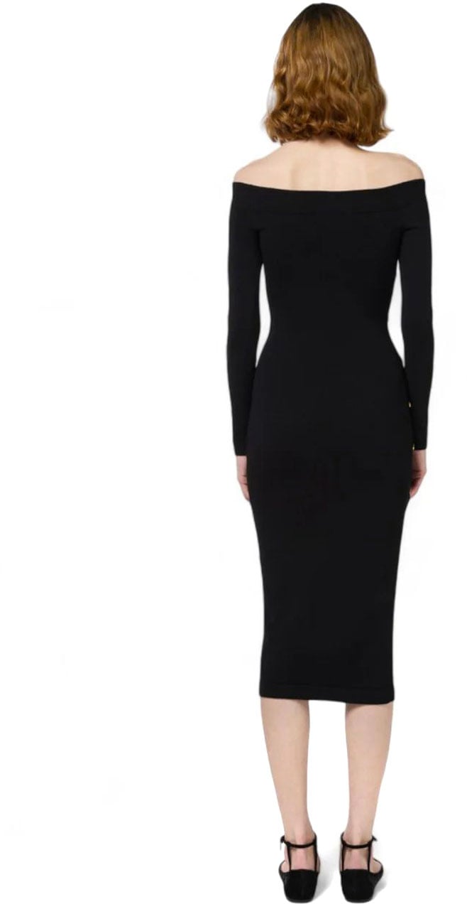 Elisabetta Franchi Dresses Black Zwart