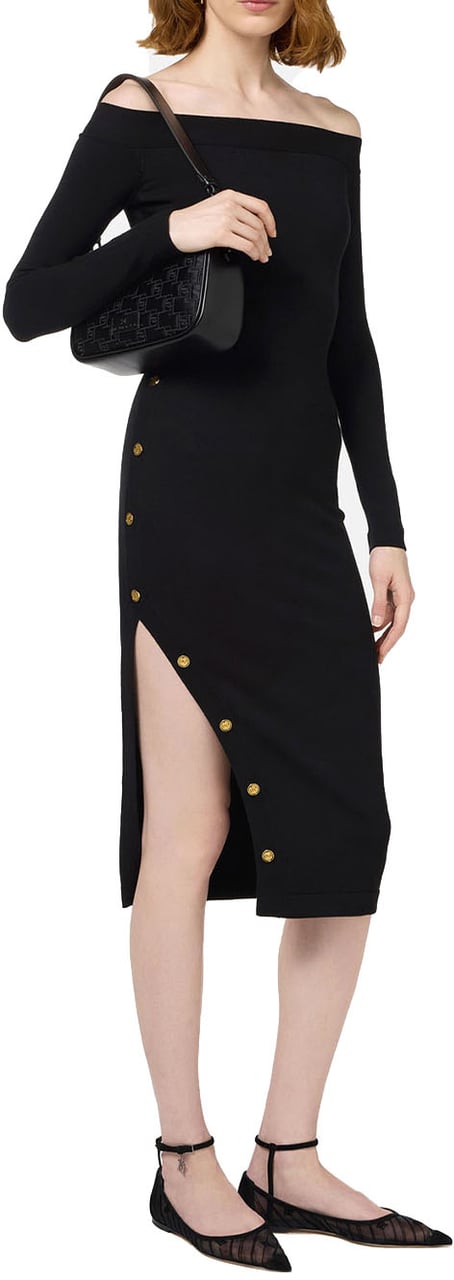 Elisabetta Franchi Dresses Black Zwart