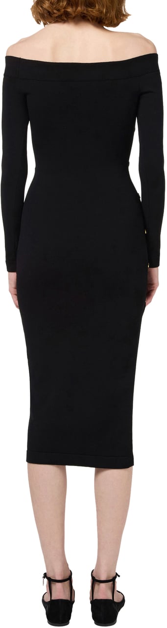 Elisabetta Franchi Dresses Black Zwart