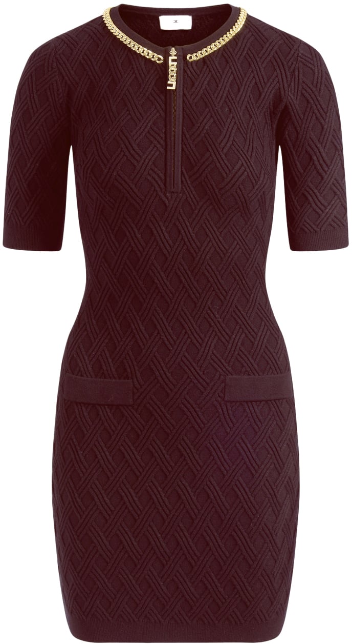 Elisabetta Franchi Dresses Merlot Rood