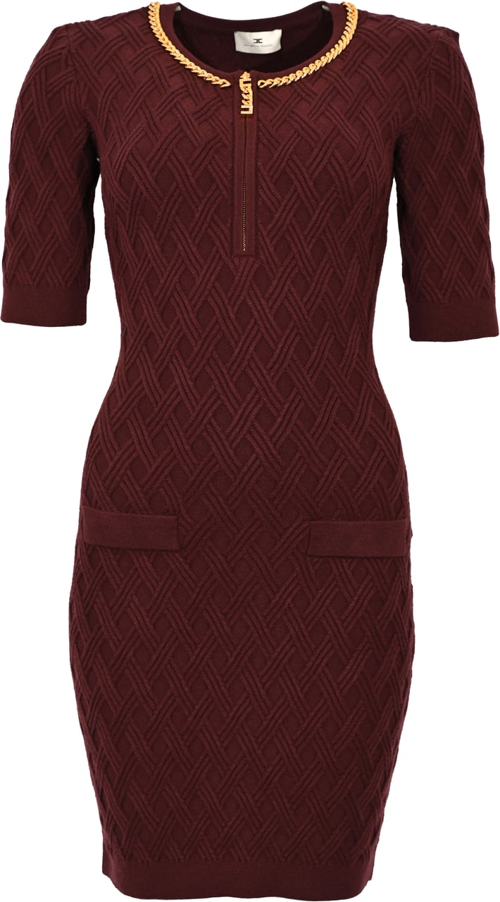 Elisabetta Franchi Dresses Merlot Rood