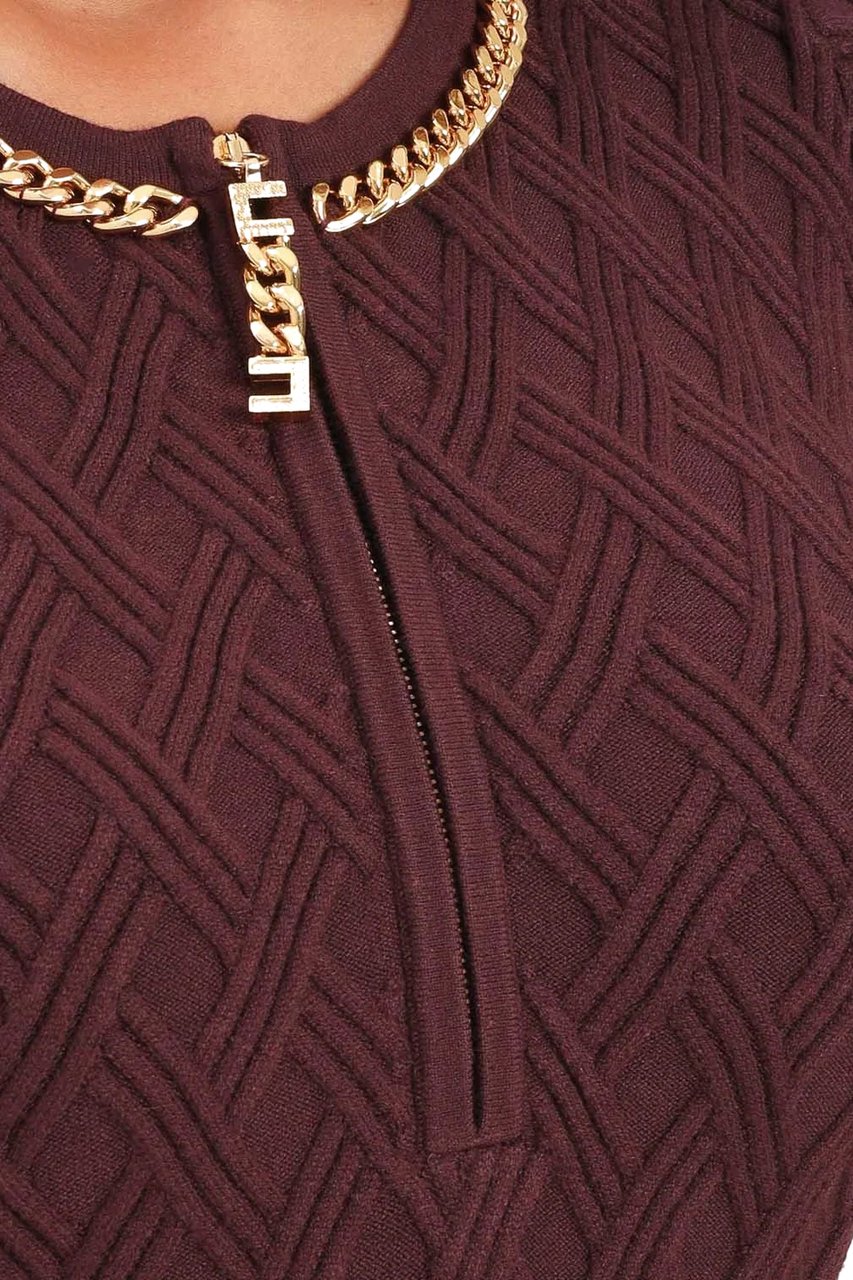 Elisabetta Franchi Dresses Merlot Rood