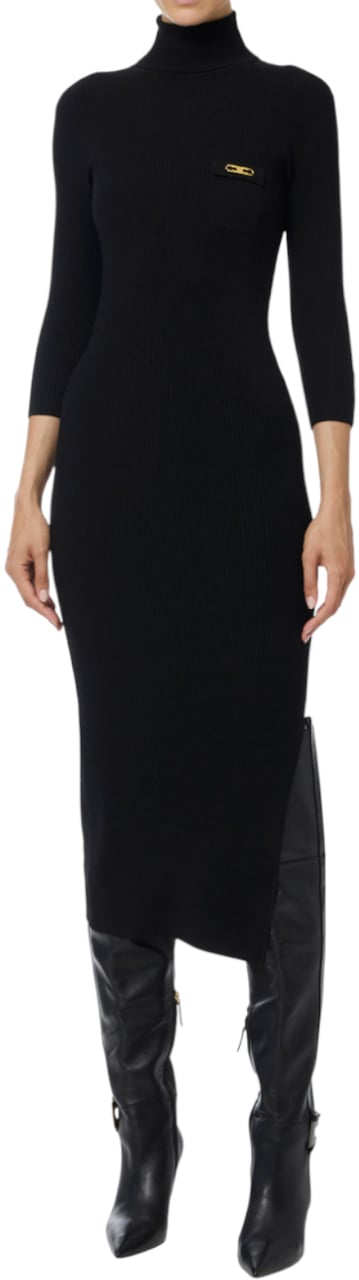 Elisabetta Franchi Dresses Black Zwart