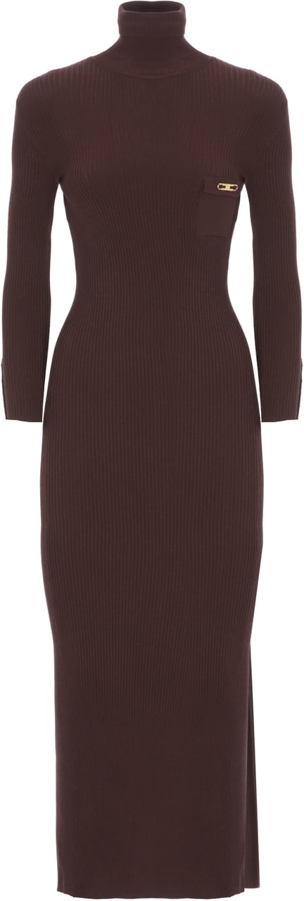 Elisabetta Franchi Dresses Bordeaux Rood