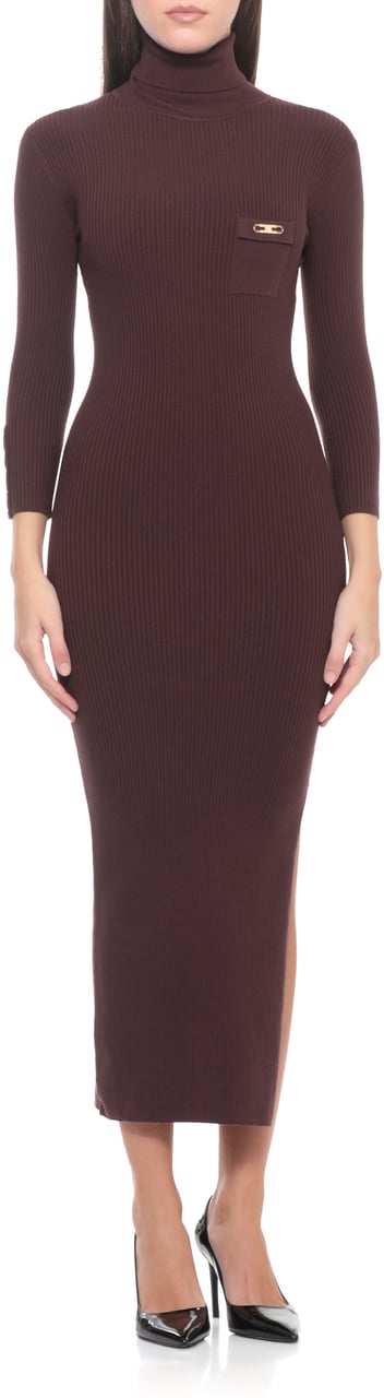 Elisabetta Franchi Dresses Bordeaux Rood