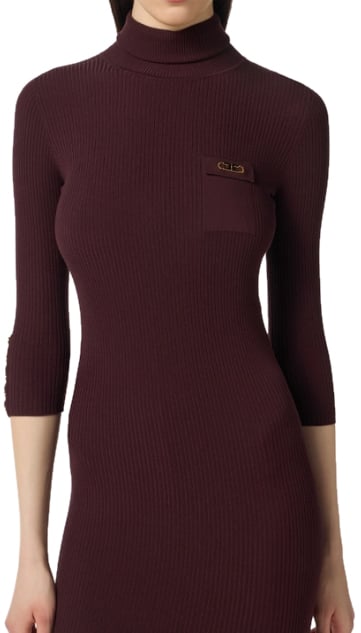 Elisabetta Franchi Dresses Merlot Rood