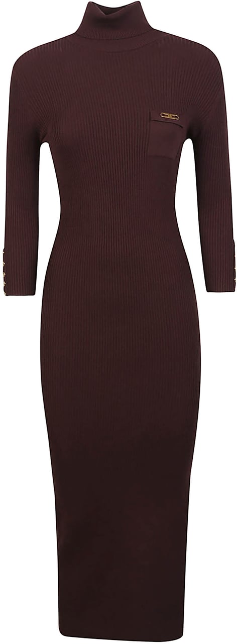 Elisabetta Franchi Dress Red Rood