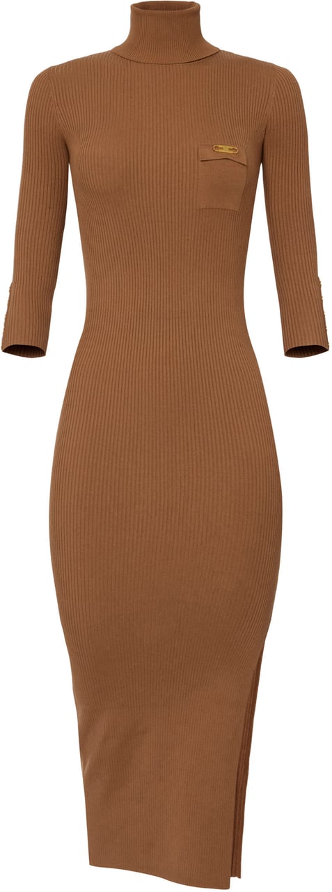 Elisabetta Franchi Dresses Brown Sugar Bruin