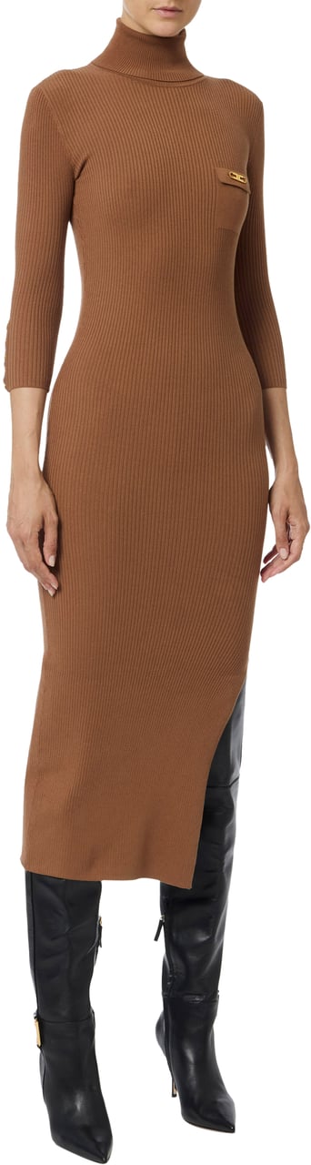 Elisabetta Franchi Dresses Brown Sugar Bruin