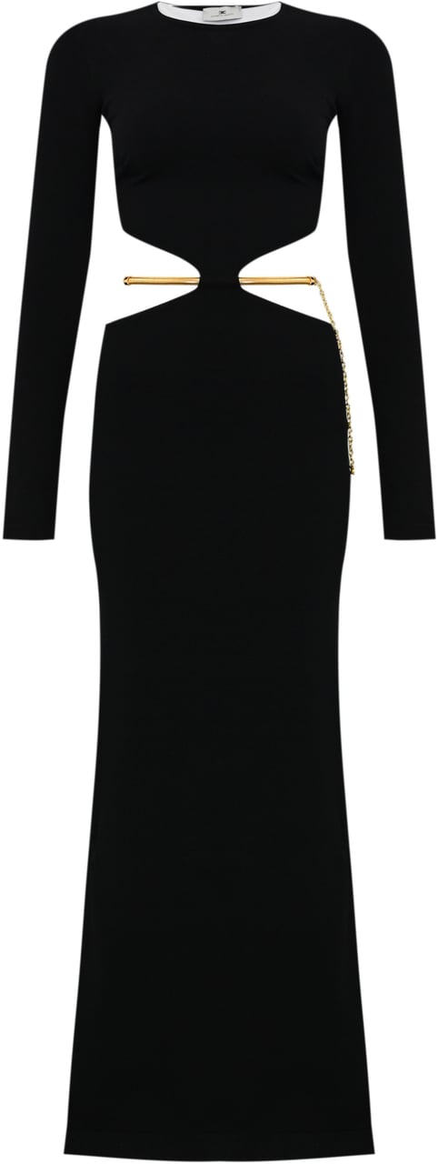 Elisabetta Franchi Dresses Black Zwart