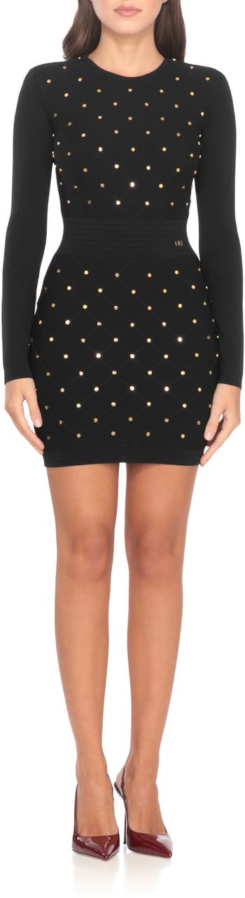 Elisabetta Franchi Dresses Black Zwart