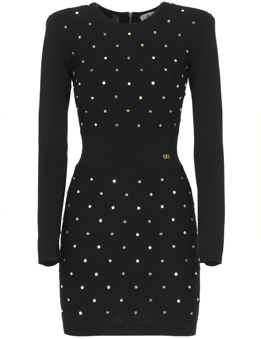 Elisabetta Franchi Dresses Black Zwart