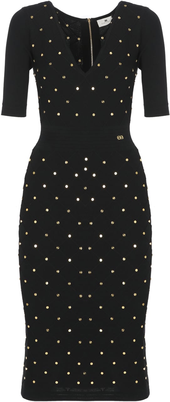 Elisabetta Franchi Dresses Black Zwart
