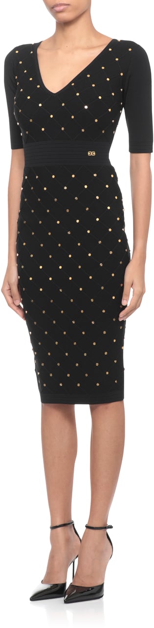 Elisabetta Franchi Dresses Black Zwart