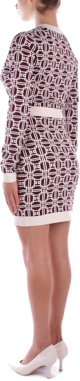 Elisabetta Franchi Dresses Bordeaux Rood