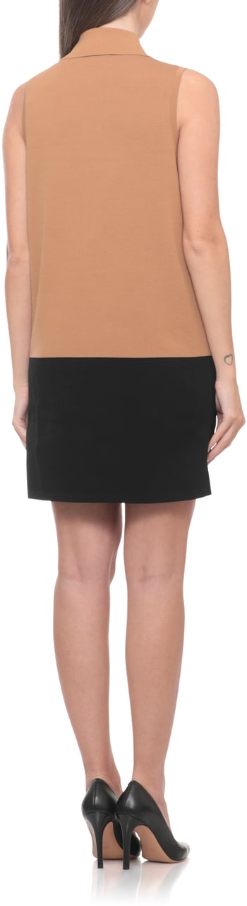 Elisabetta Franchi Dresses Brown Beige