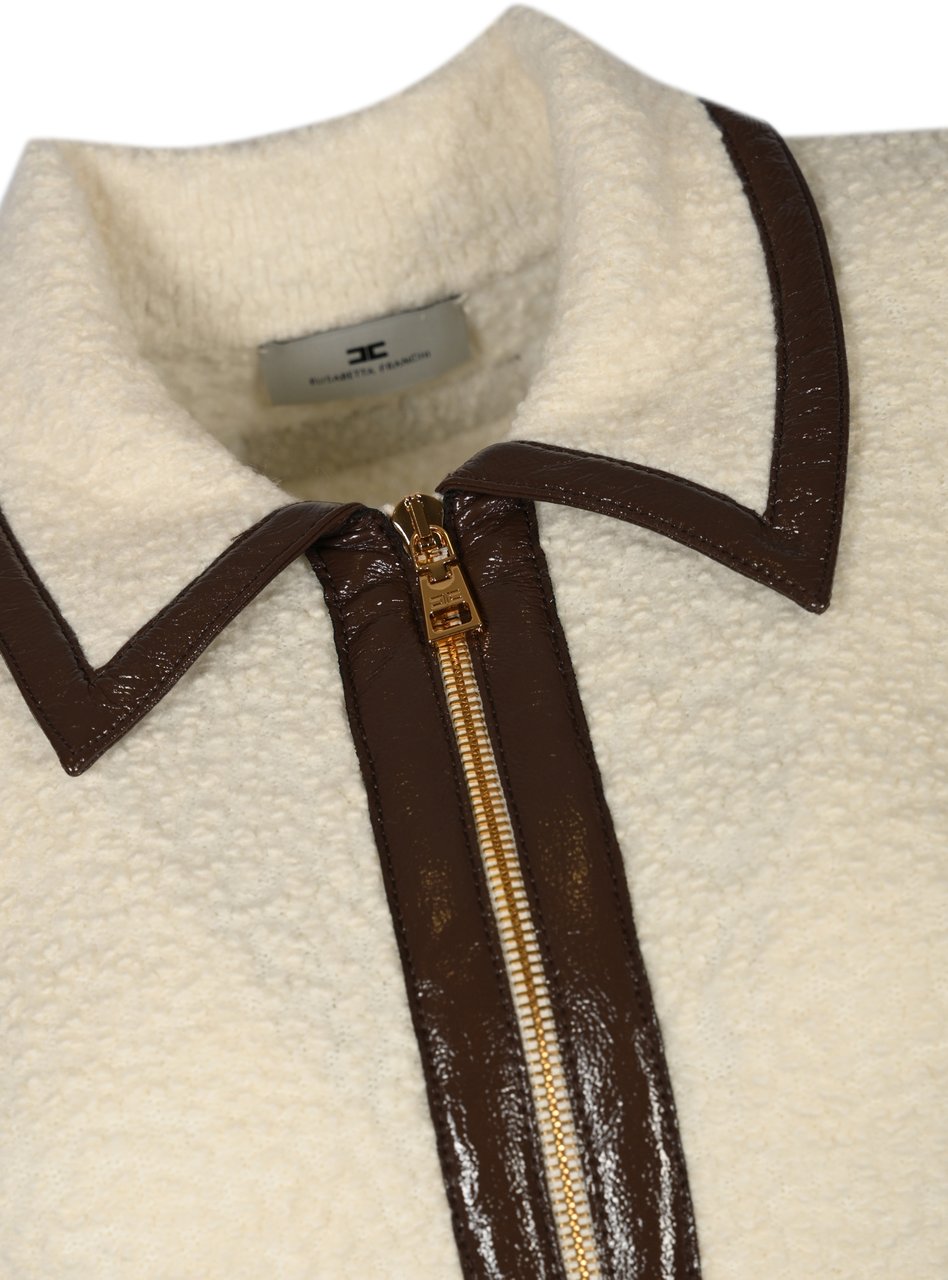 Elisabetta Franchi Dresses Milkcoffee Wit