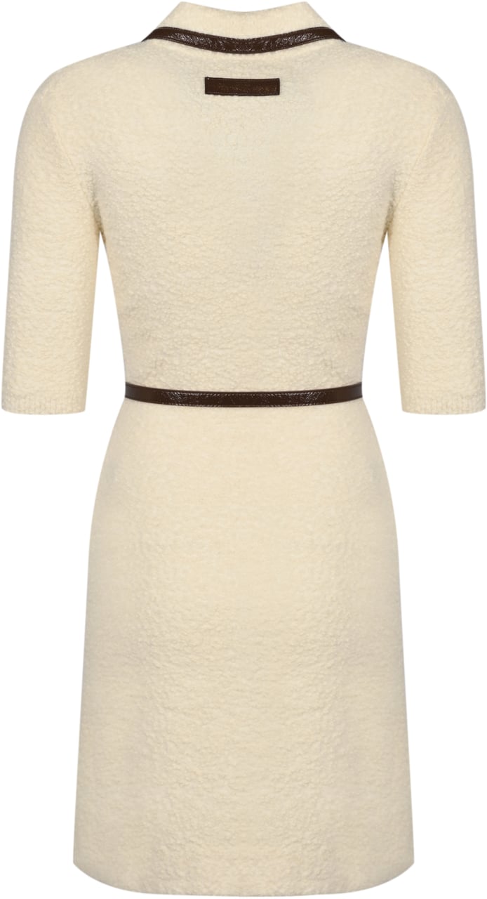 Elisabetta Franchi Dresses Milkcoffee Wit
